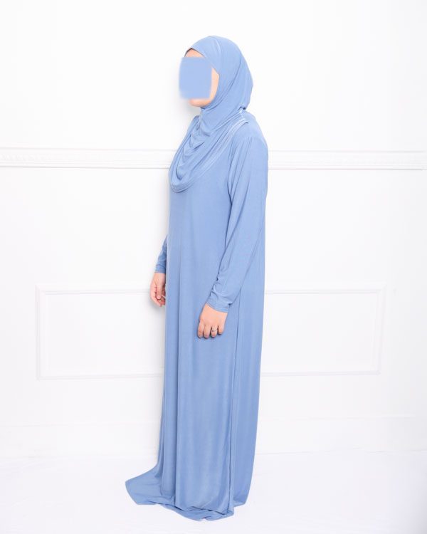 robe de prière tenue de prière ensemble de prière bleu